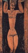 Caryatide, Amedeo Modigliani